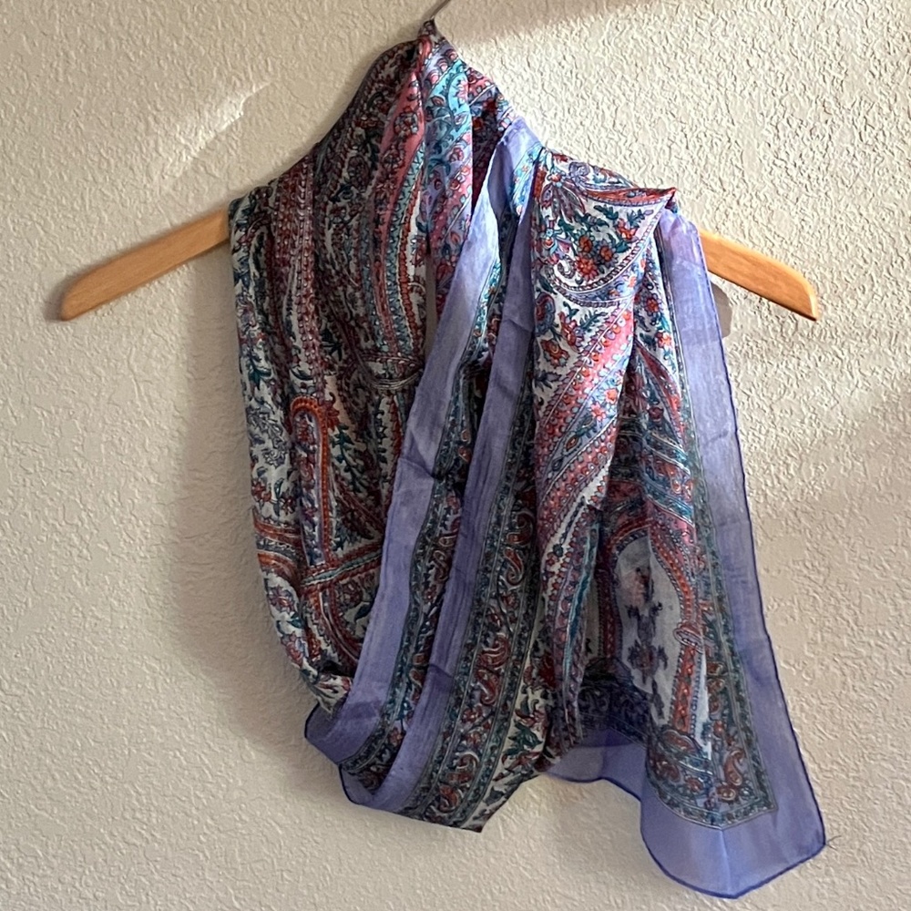 Paisley Pattern Scarf